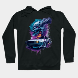 Summer Art DMC DeLorean Hoodie